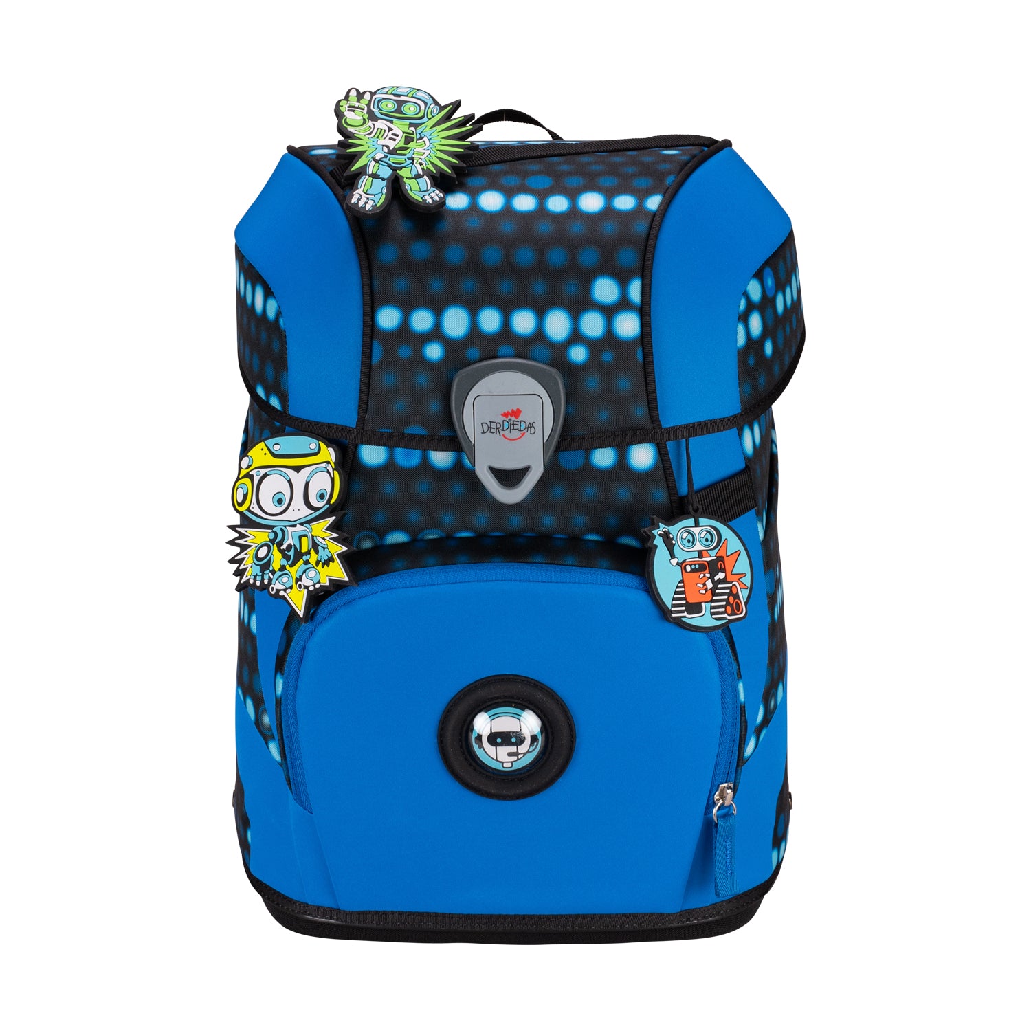 DerDieDas Schulranzen-Set Ergoflex Tiny, Blue Robot