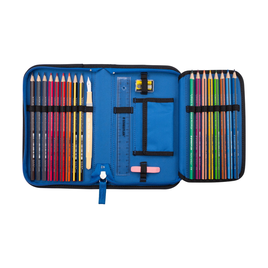 DerDieDas Schulranzen-Set Ergoflex Tiny, Blue Robot