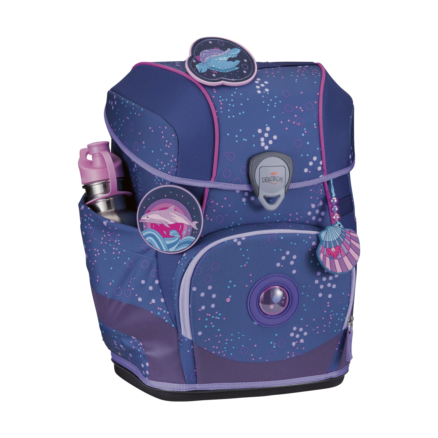 DerDieDas Schulranzen-Set Ergoflex Tiny, Deep Ocean