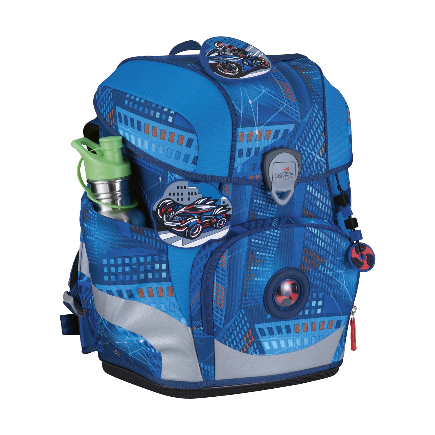 DerDieDas Schulranzen-Set Ergoflex Tiny, Turbo Speed