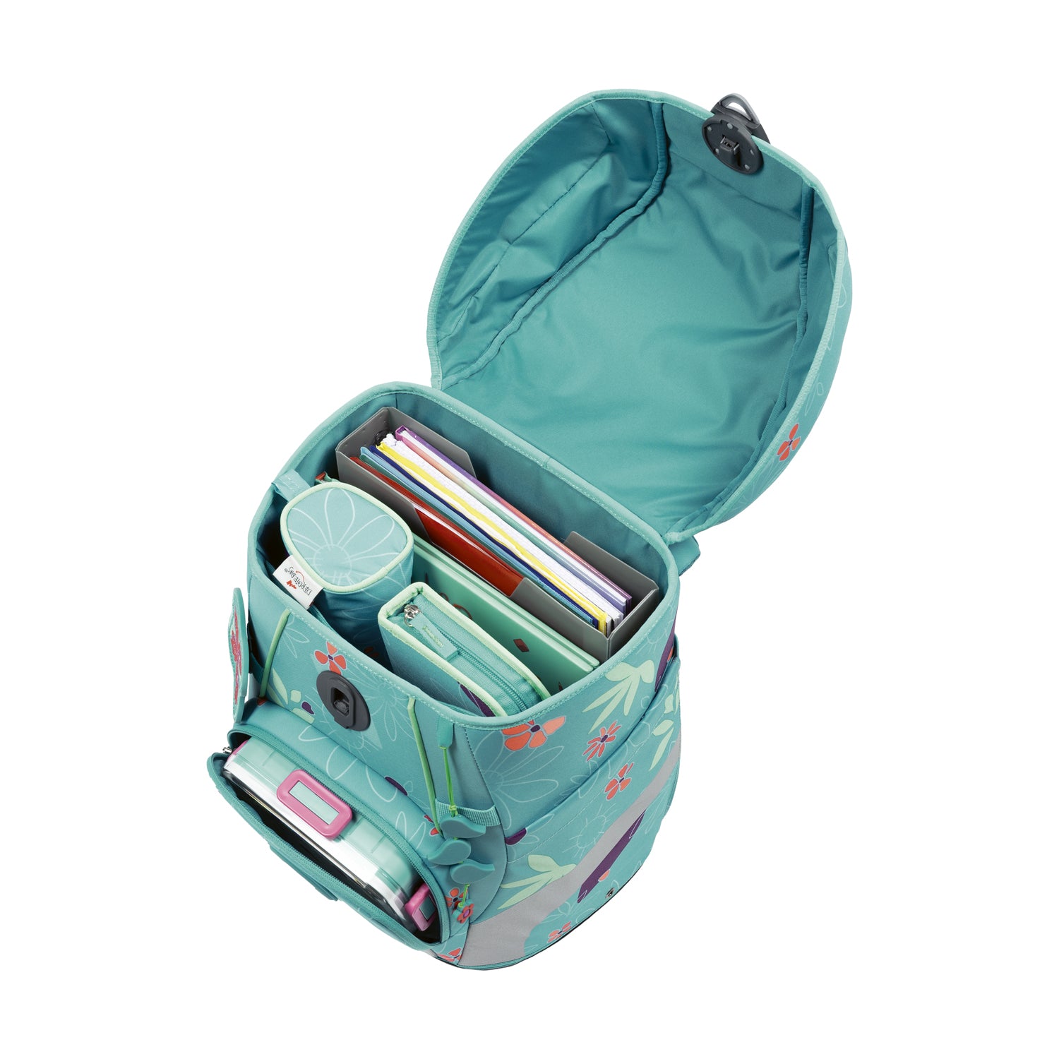 DerDieDas Schulranzen-Set Ergoflex Tiny, Butterfly Garden