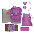 DerDieDas Schulranzen-Set Ergoflex Tiny, Purple Unicorn