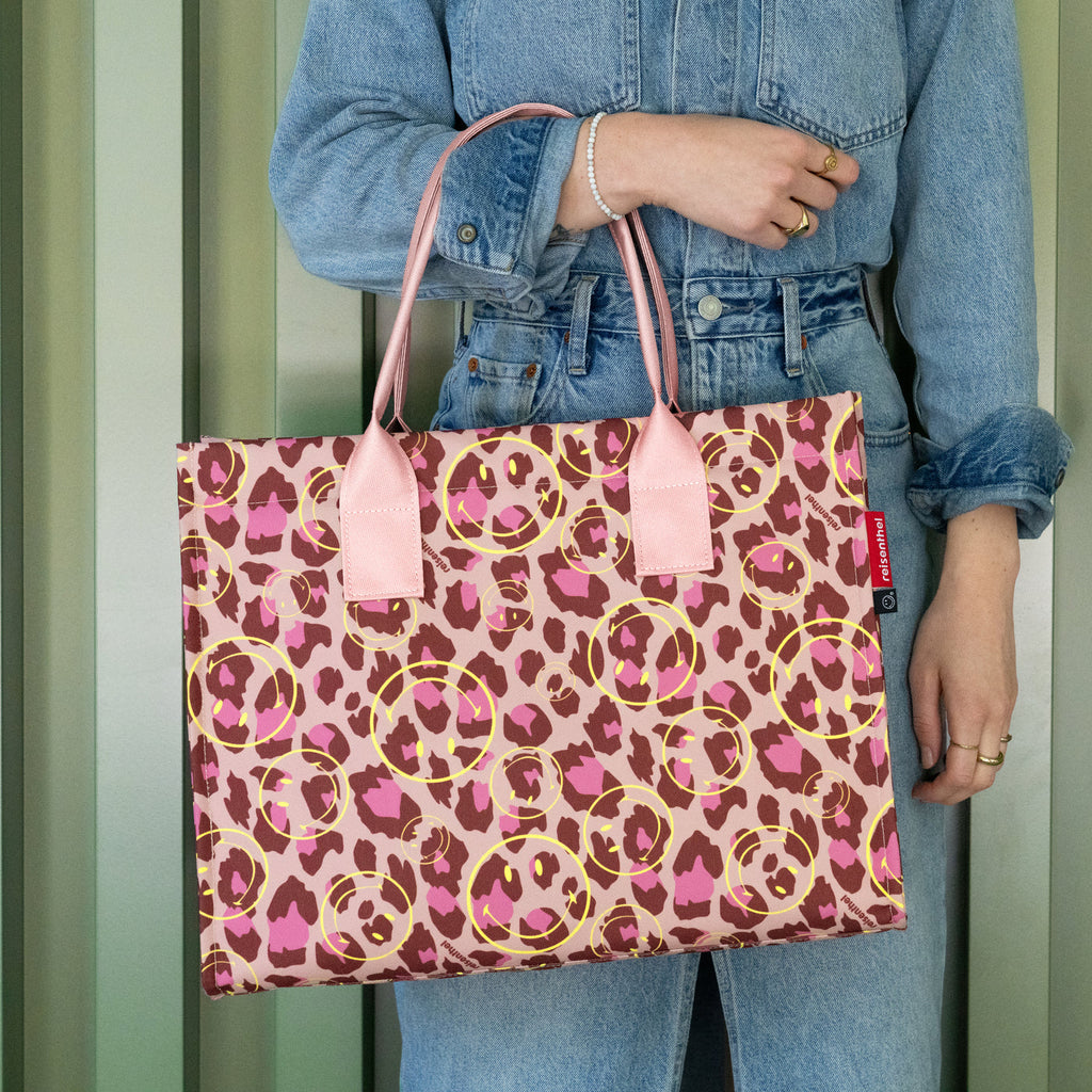 Reisenthel Daily Shopper, Smiley Leo Blush – Produktansicht 2