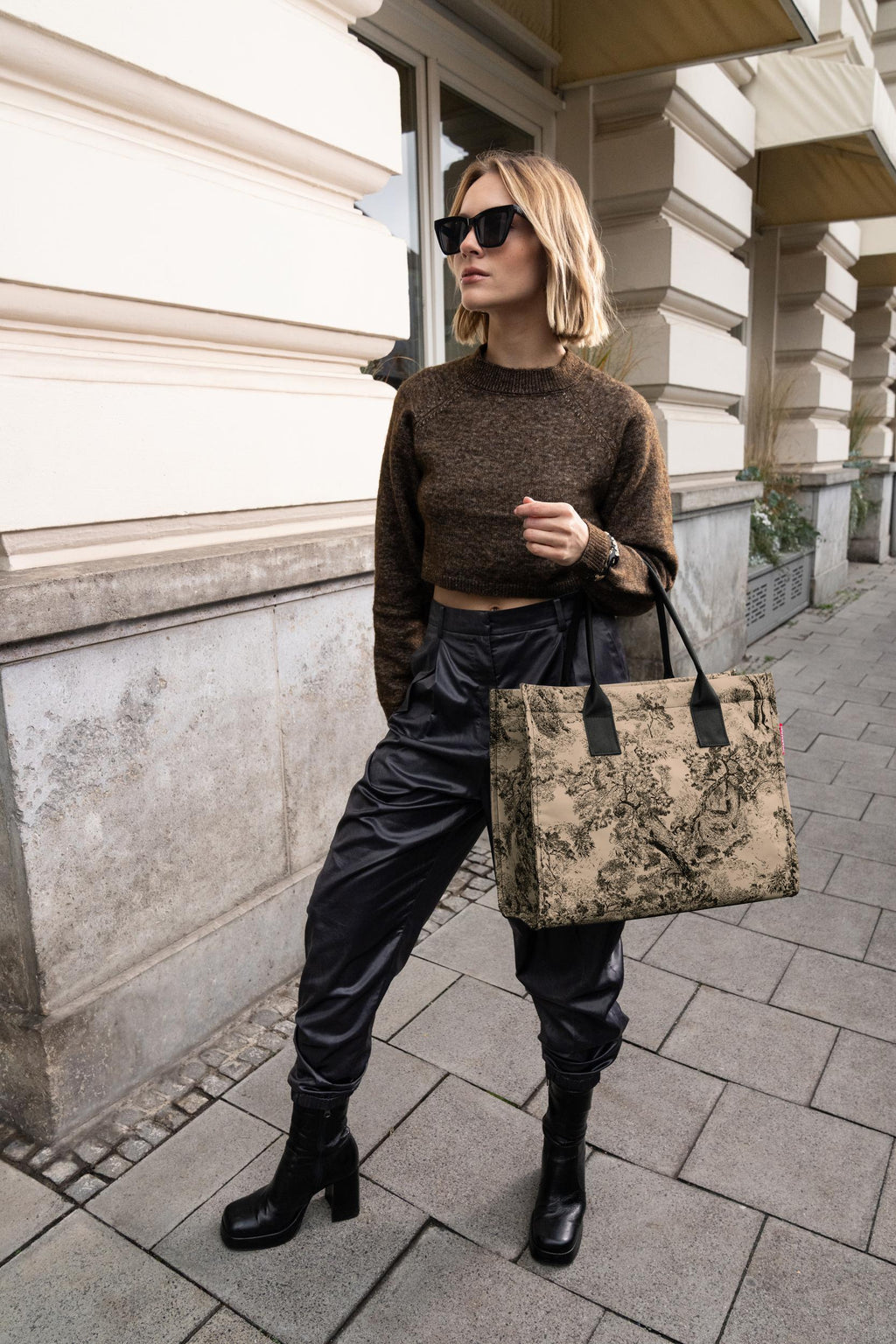 Reisenthel Daily Shopper, Jacquard Brown