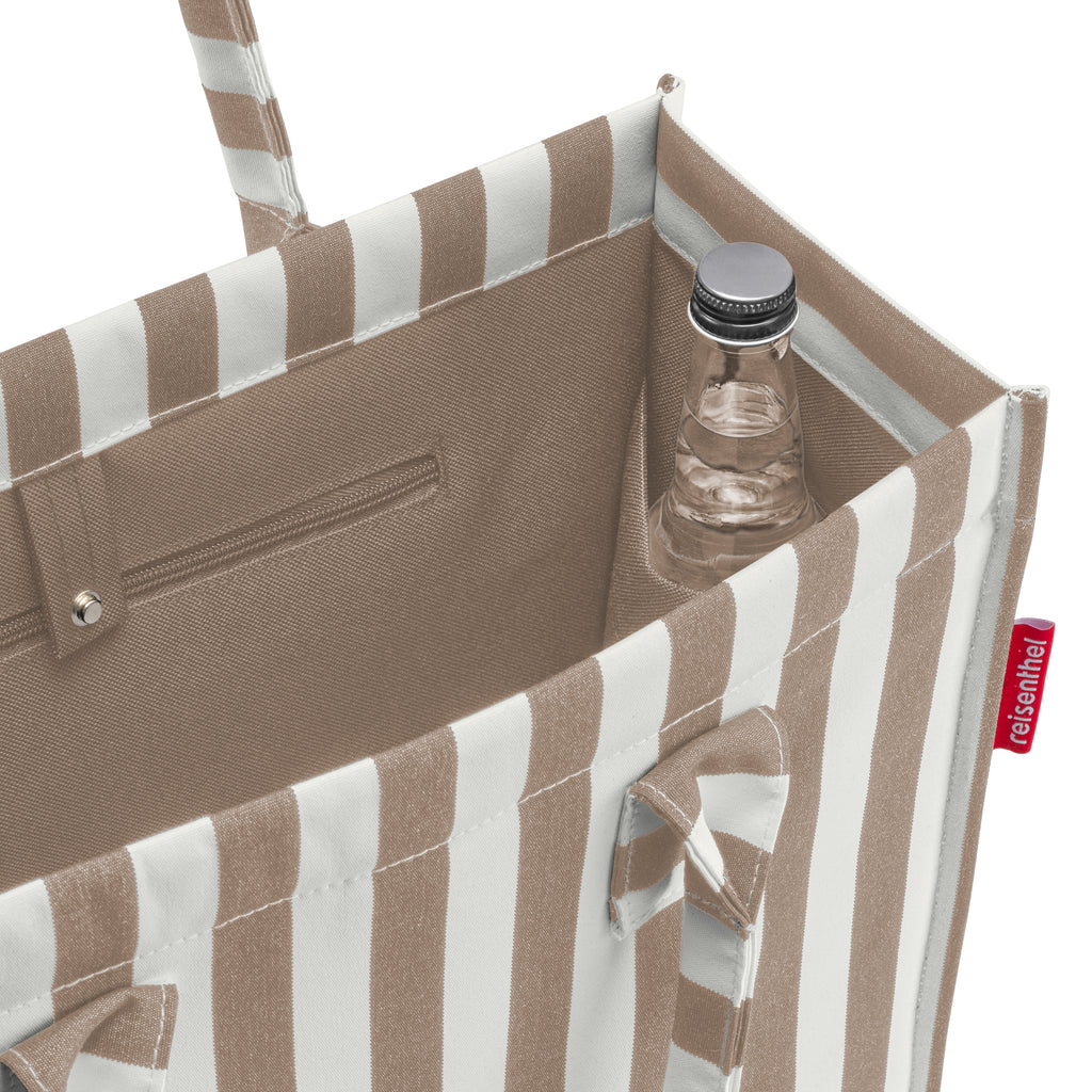 Reisenthel Daily Shopper, Summerstripes Coffee
