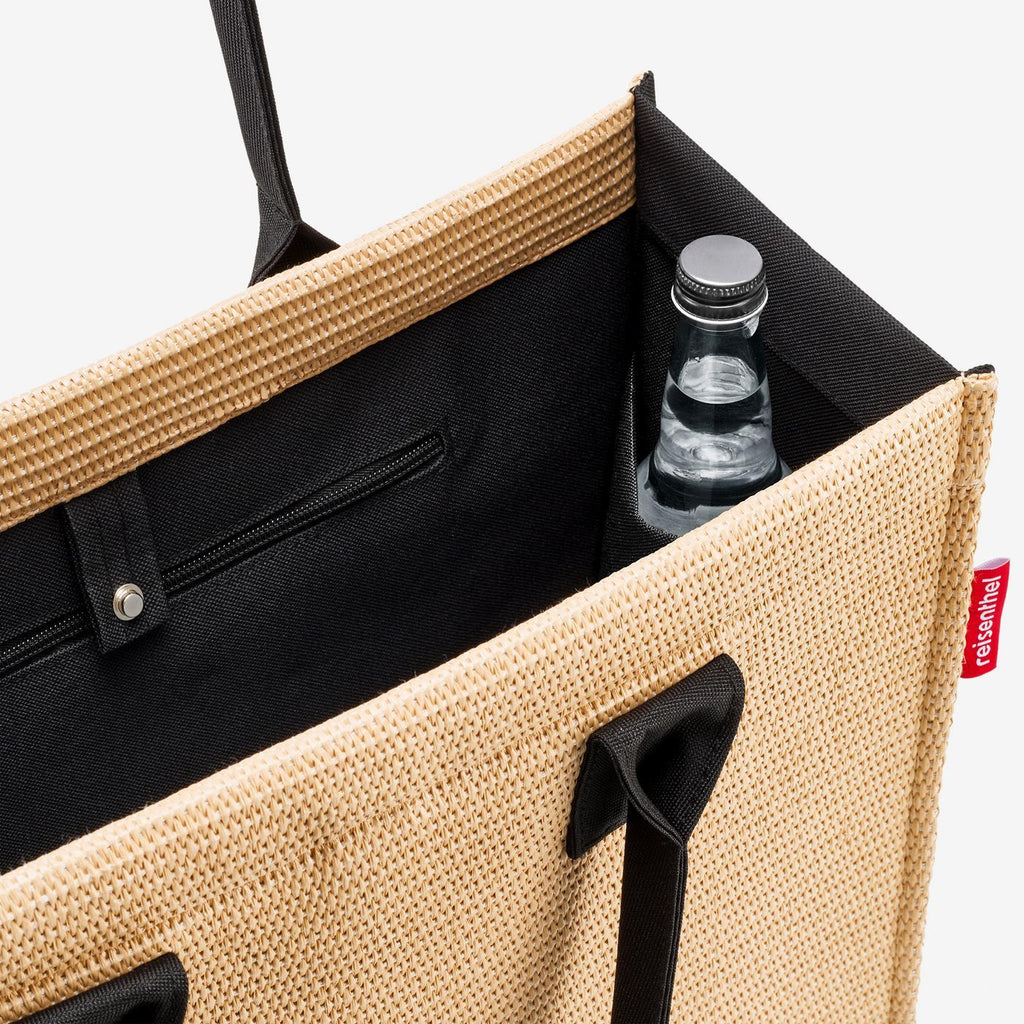 Reisenthel Daily Shopper, Raffia Black – Produktansicht 4