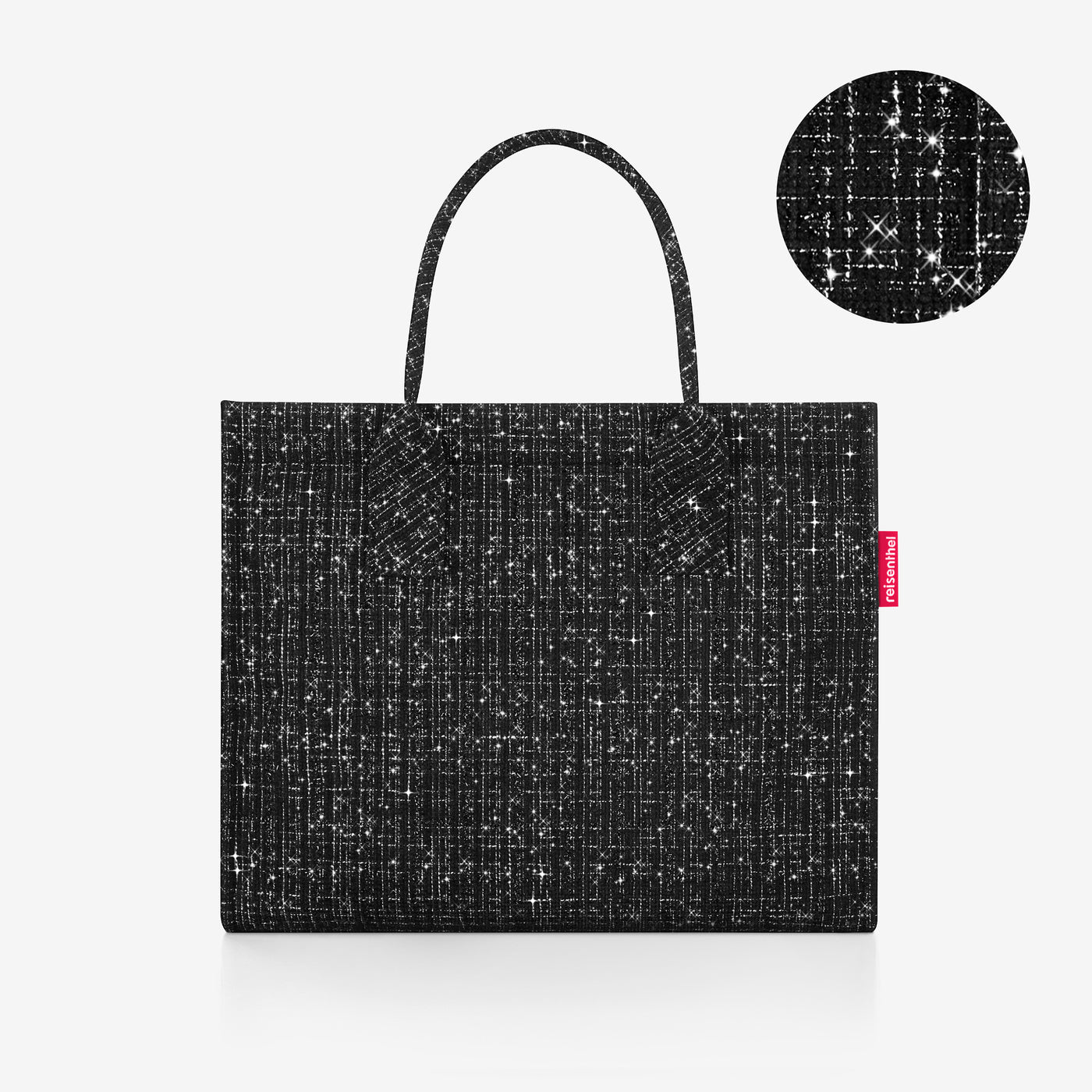 Reisenthel Daily Shopper, Bouclé Black