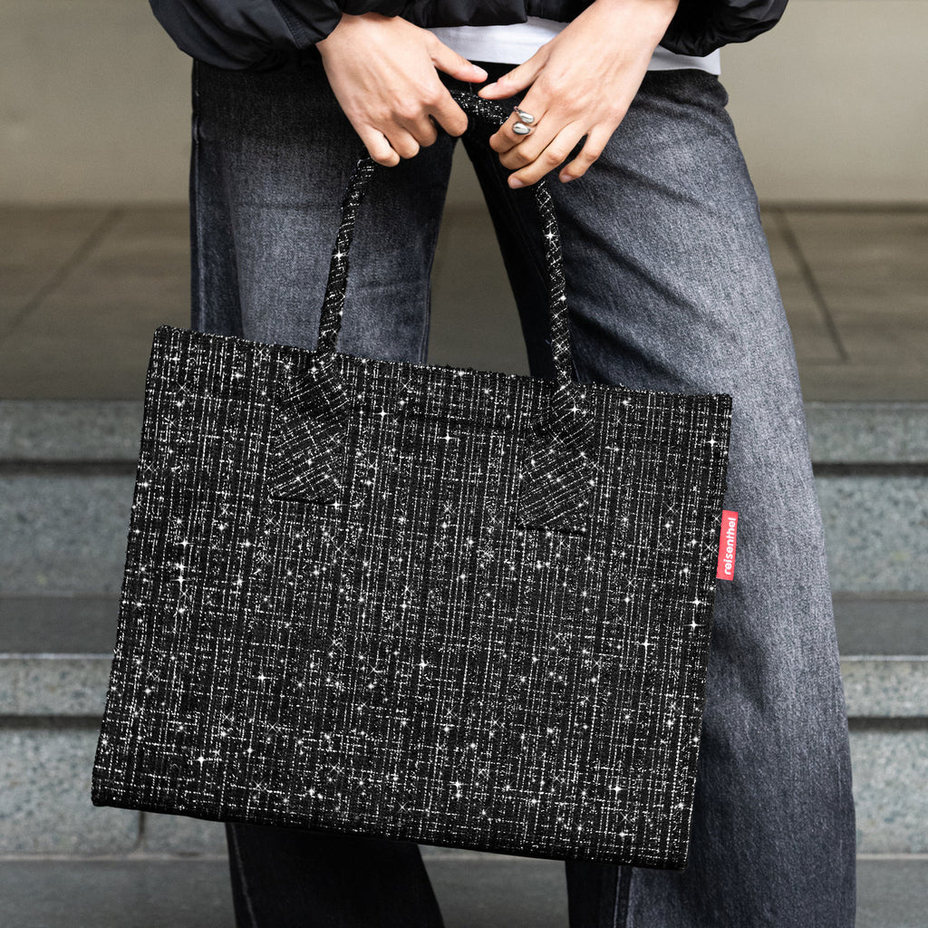 Reisenthel Daily Shopper, Bouclé Black – Produktansicht 2