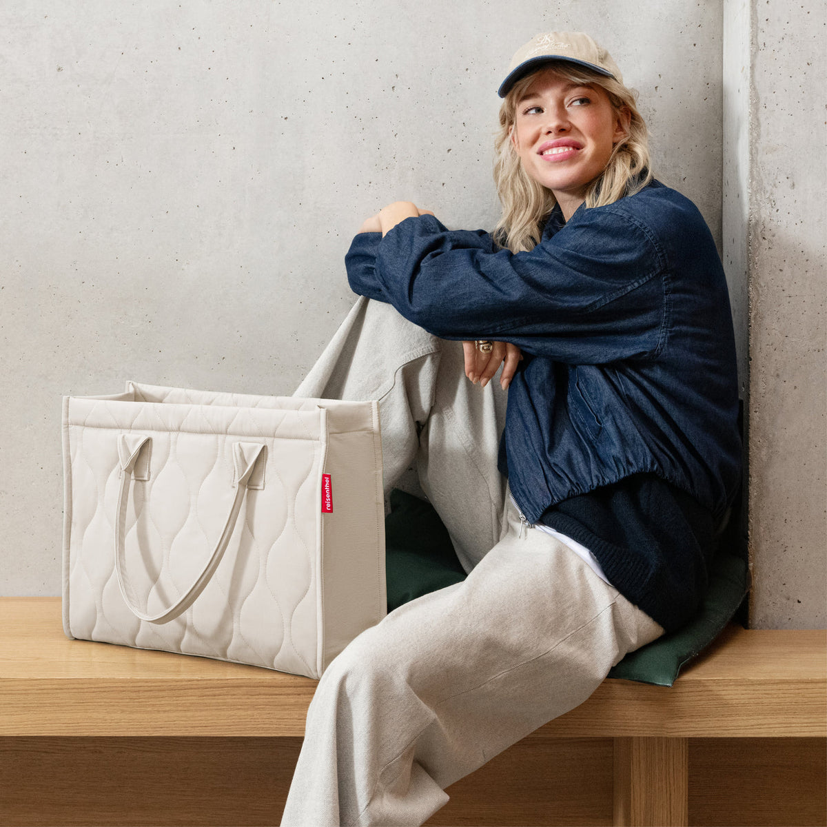 Reisenthel Daily shopper puffer stone – Ansicht 2