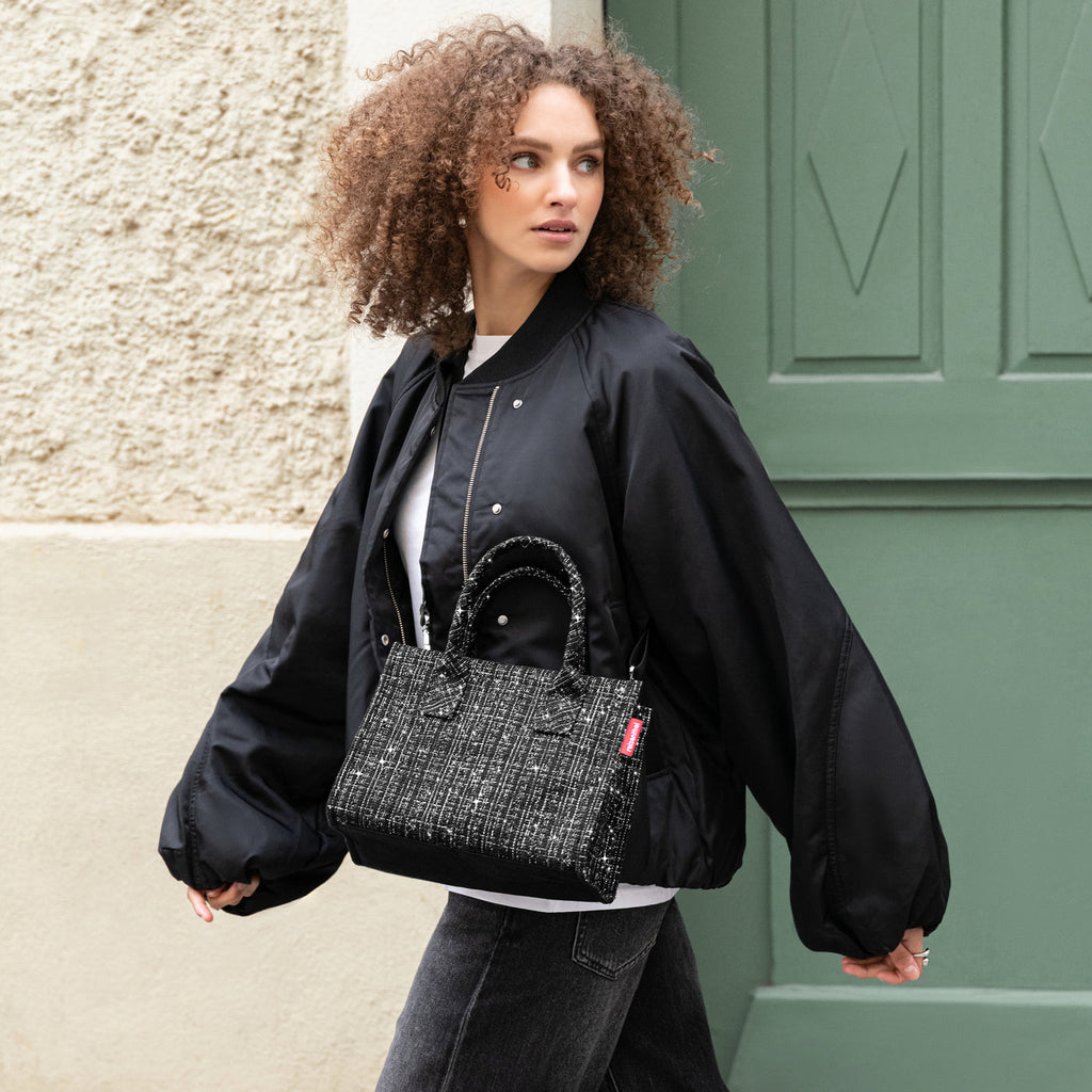 Reisenthel Daily Shopper XS, Bouclé Black – Produktansicht 2
