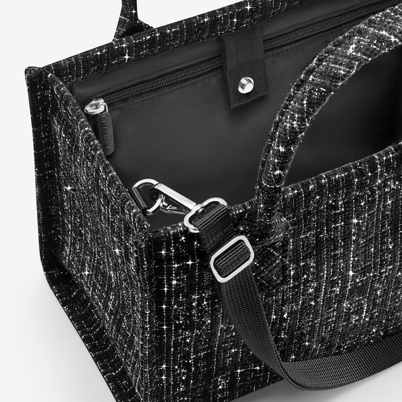 Reisenthel Daily Shopper XS, Bouclé Black – Produktansicht 5