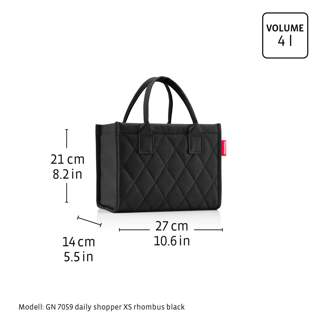 Reisenthel Daily Shopper XS, Smiley® Teddy Chocolate – Produktansicht 9