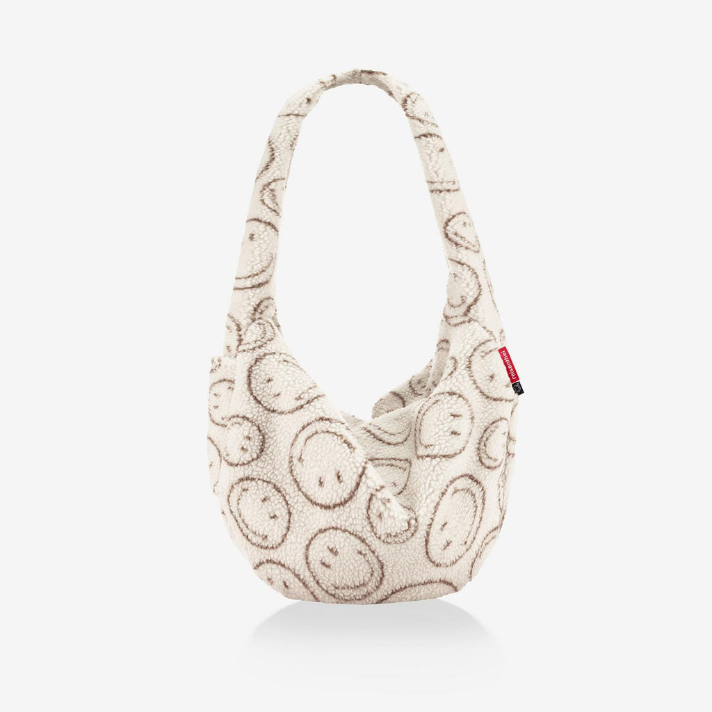 Reisenthel Moonbag Umhängetasche, Smiley® Teddy Chocolate