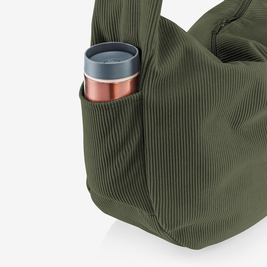 Reisenthel Moonbag Umhängetasche, Cord Dark Matcha – Produktansicht 5