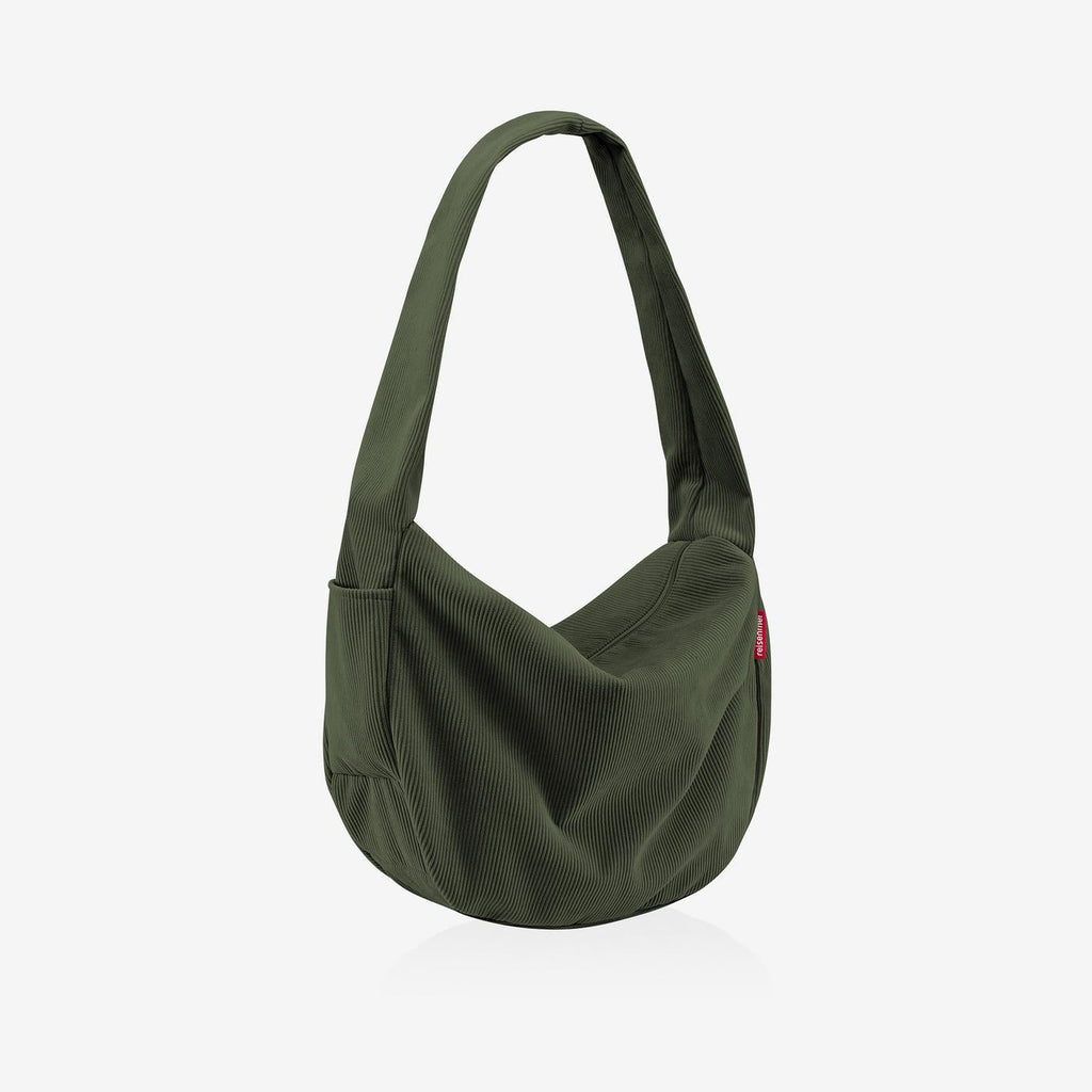 Reisenthel Moonbag Umhängetasche, Cord Dark Matcha – Produktansicht 4