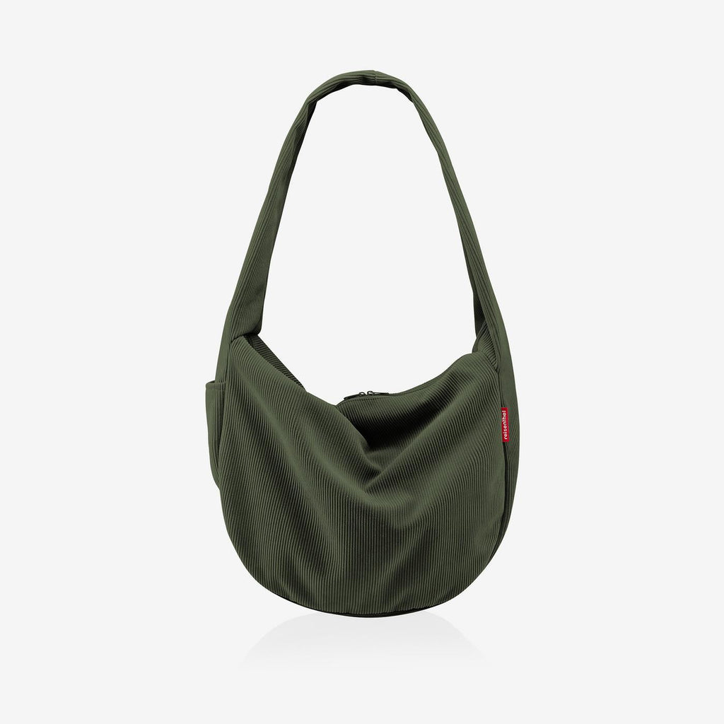Reisenthel Moonbag Umhängetasche, Cord Dark Matcha