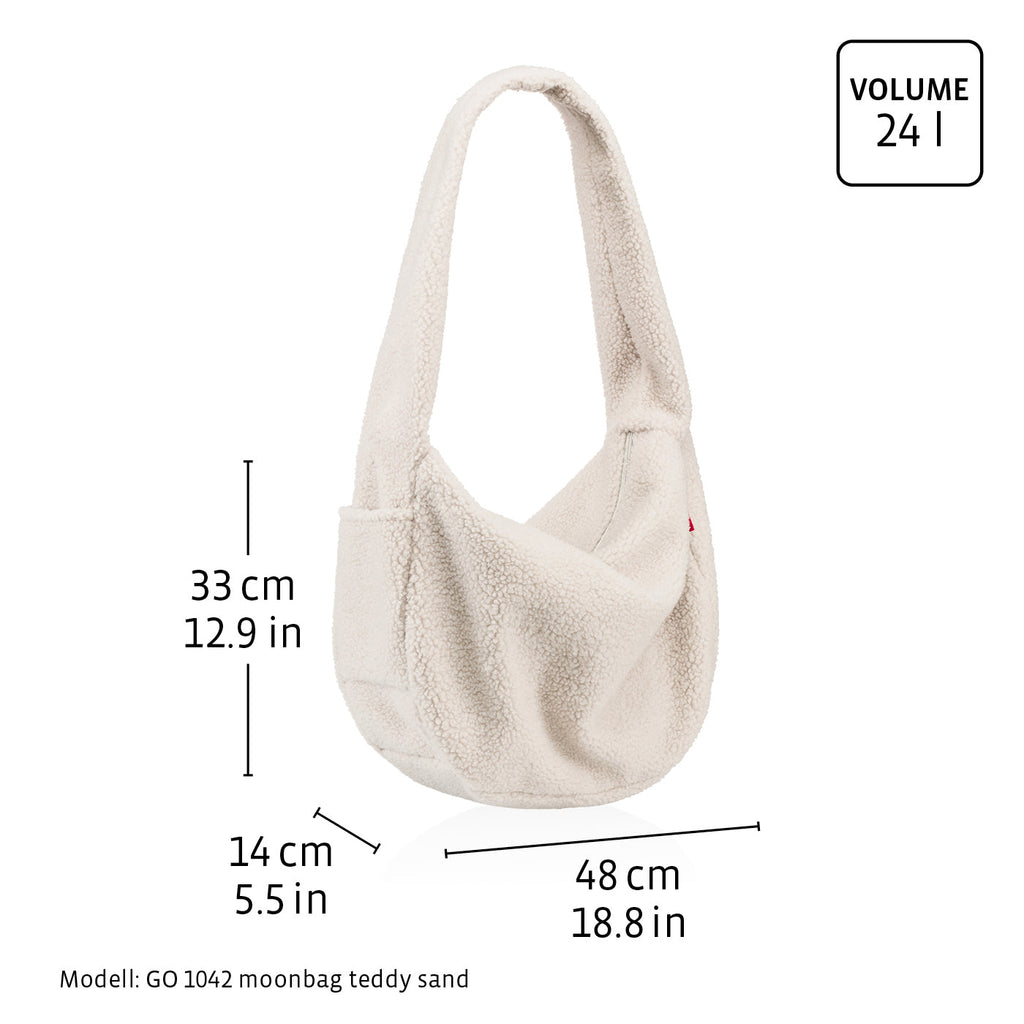 Reisenthel Moonbag Umhängetasche, Teddy Sand – Produktansicht 8