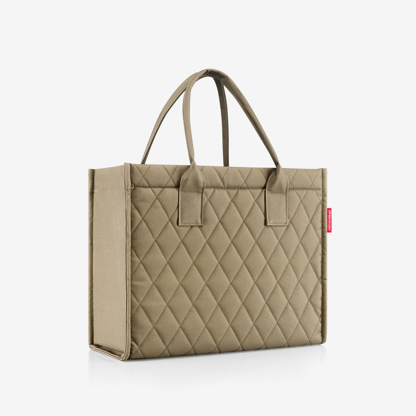 Reisenthel Daily Shopper Business, Rhombus Olive – Produktansicht 6
