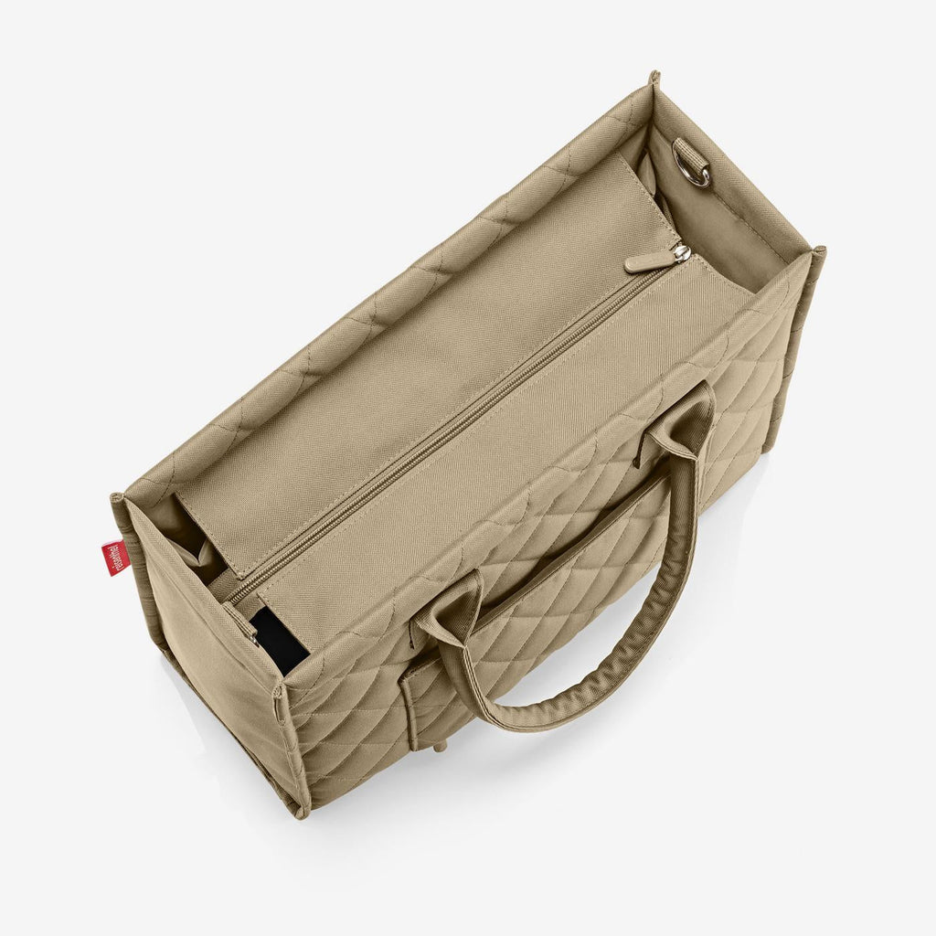 Reisenthel Daily Shopper Business, Rhombus Olive – Produktansicht 9