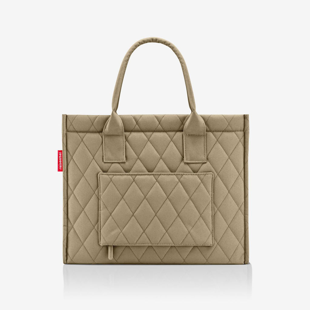 Reisenthel Daily Shopper Business, Rhombus Olive – Produktansicht 7
