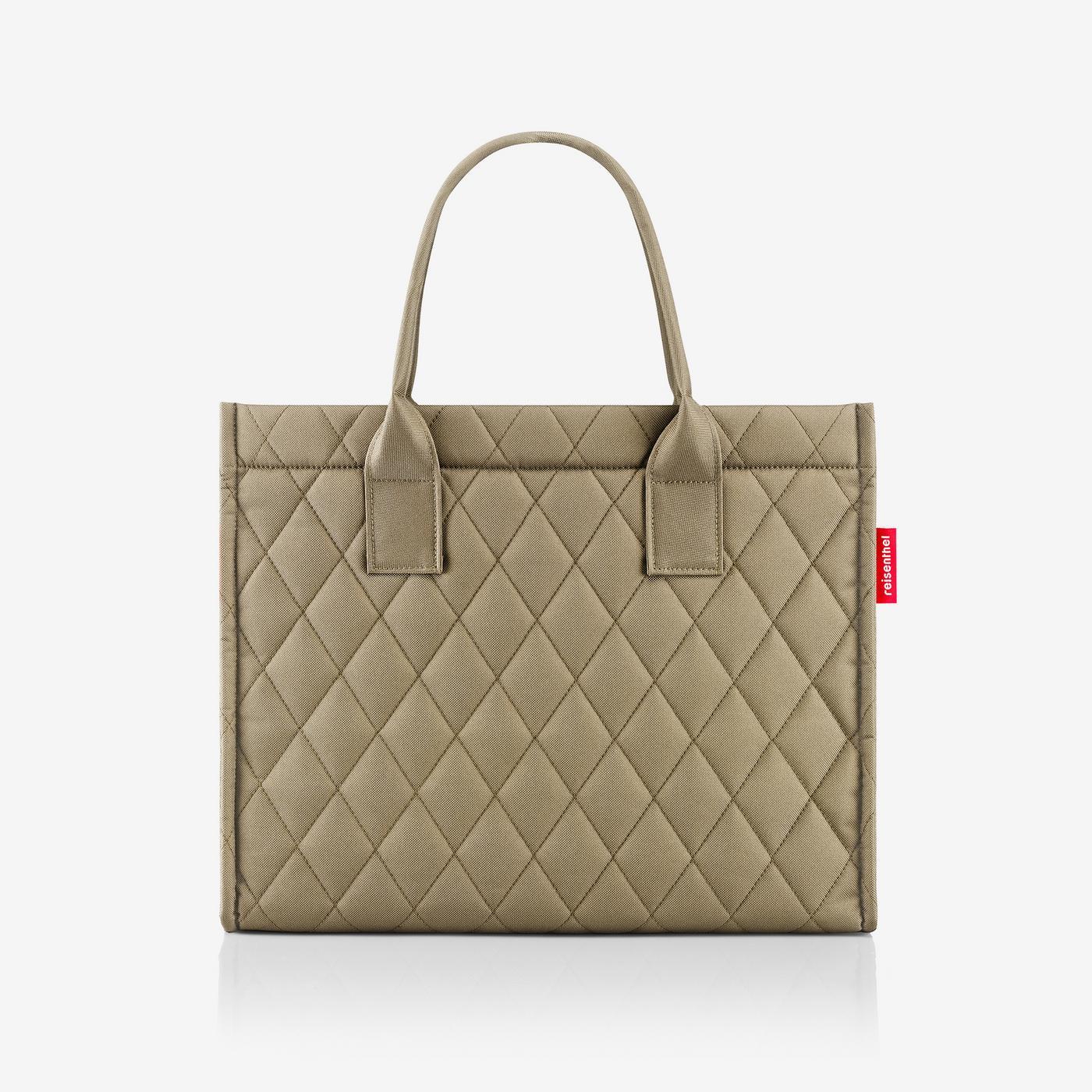 Reisenthel Daily Shopper Business, Rhombus Olive – Produktansicht 5
