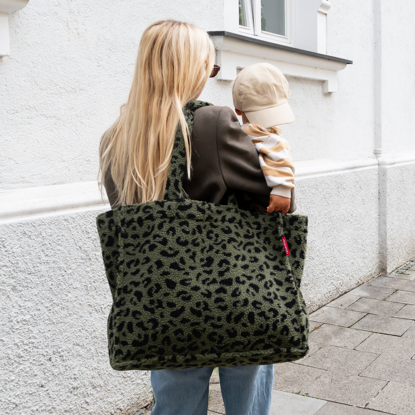 Reisenthel Softshopper, Teddy Leo Olive – Produktansicht 3