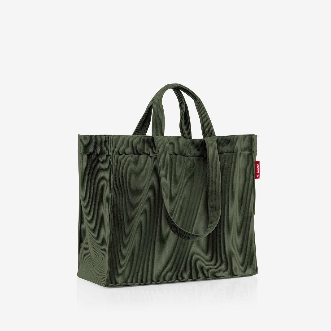 Reisenthel Softshopper, Cord Dark Matcha – Produktansicht 4