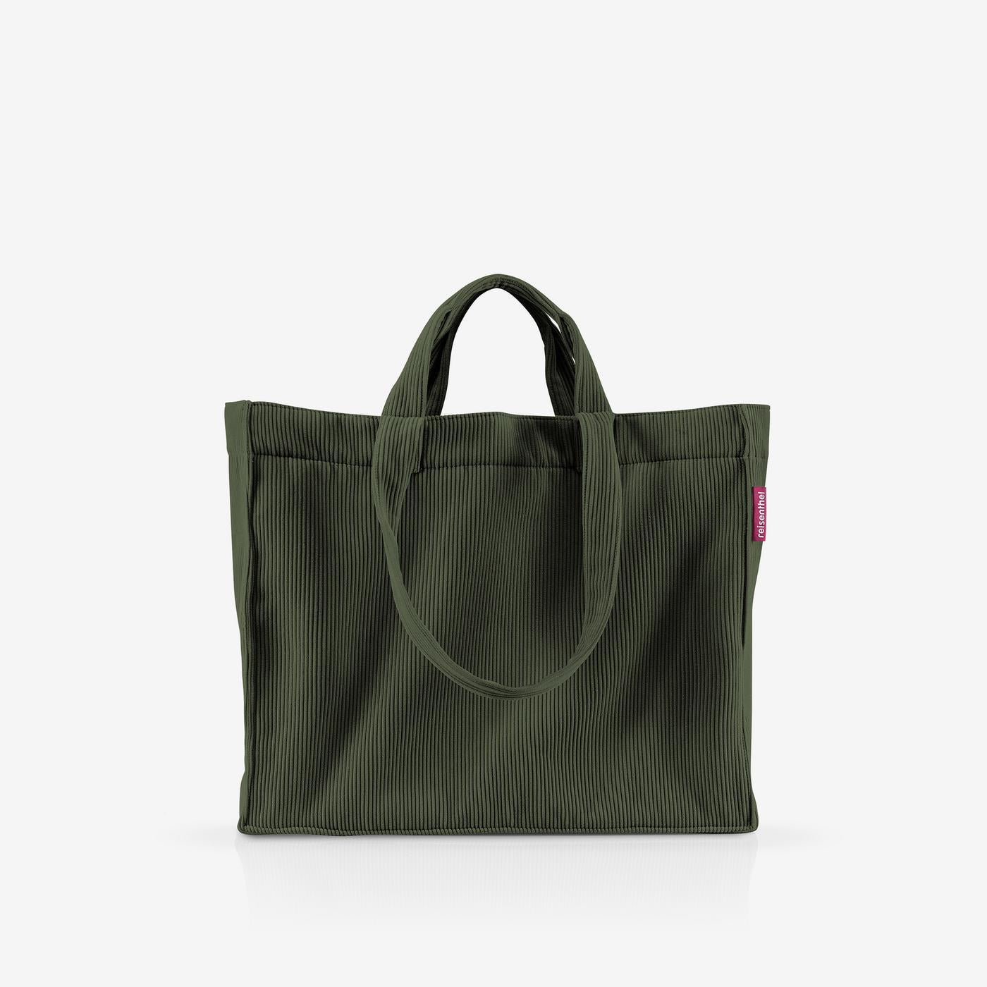 Reisenthel Softshopper, Cord Dark Matcha