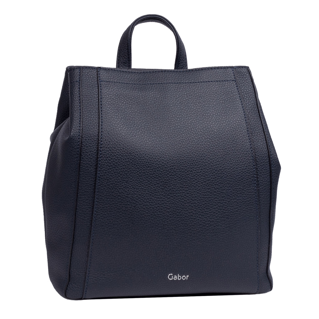 Gabor Bags Bessy Rucksack M, Blau – Ansicht 2
