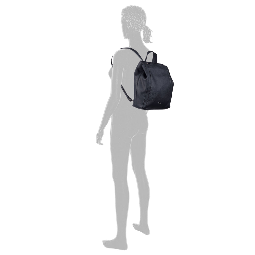 Gabor Bags Bessy Rucksack M, Blau – Ansicht 5