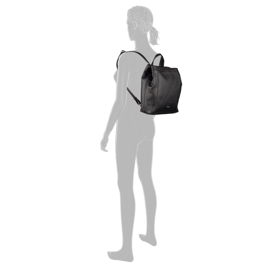Gabor Bags Bessy Rucksack M, Schwarz – Ansicht 5