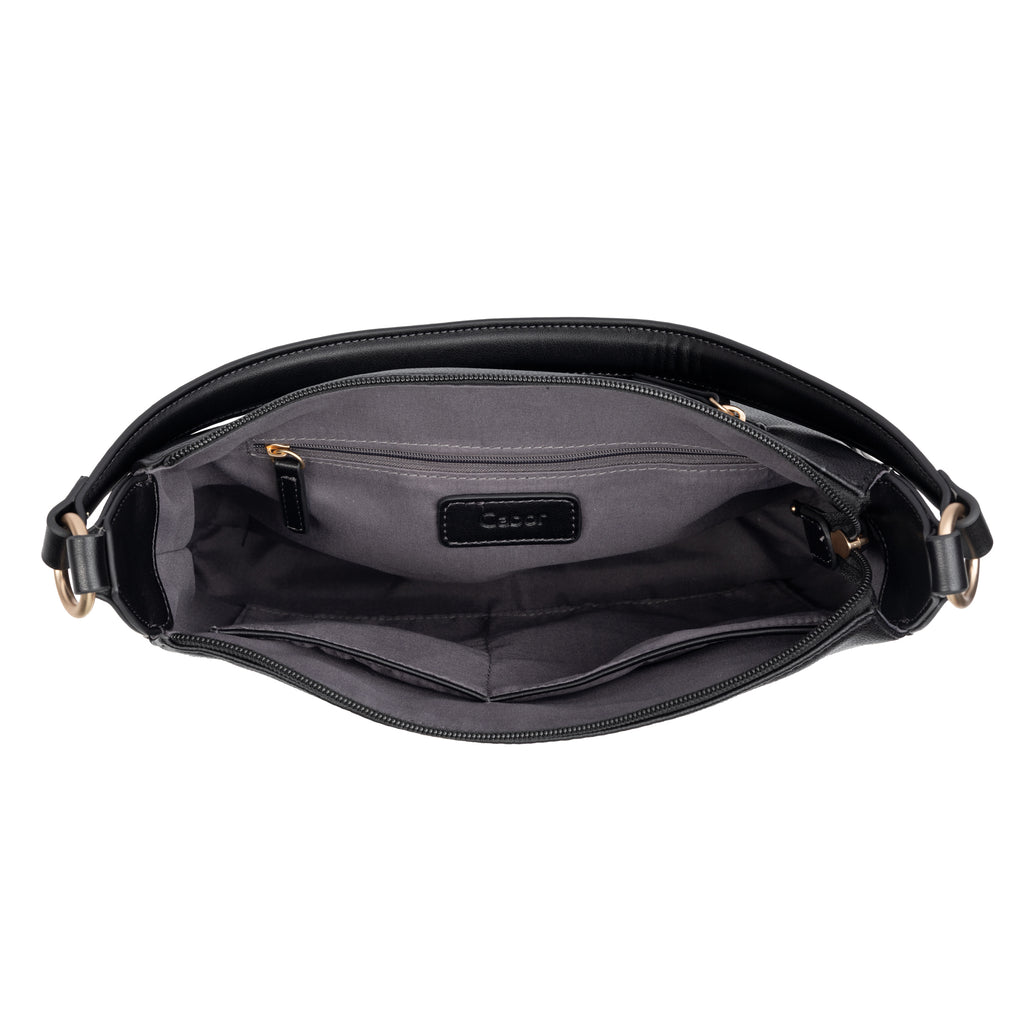 Gabor Bags Caissy Schultertasche, Schwarz – Ansicht 4
