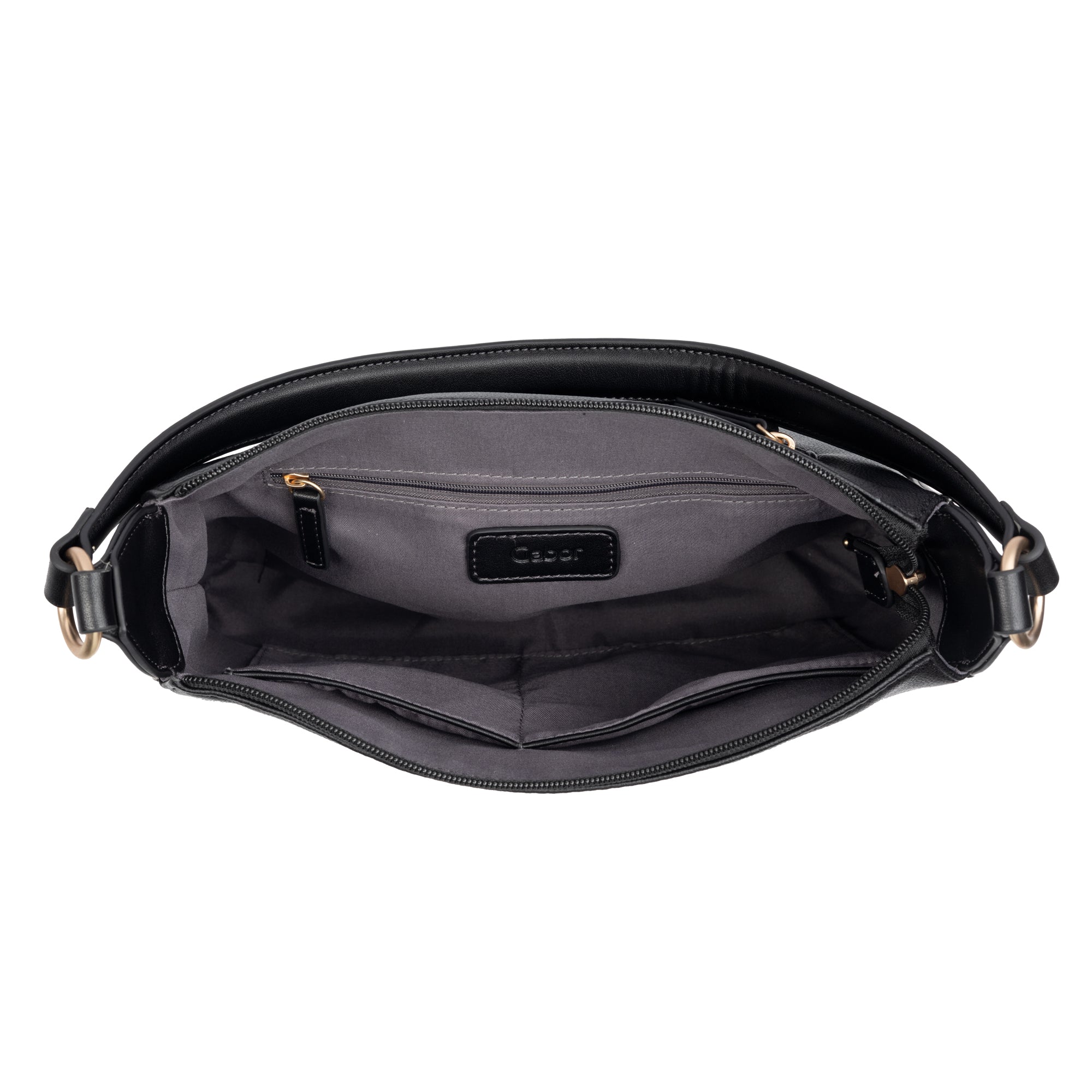 Gabor Bags Caissy Schultertasche, Schwarz – Ansicht 4