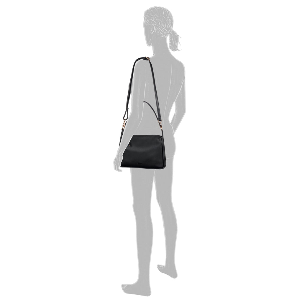 Gabor Bags Caissy Schultertasche, Schwarz – Ansicht 5