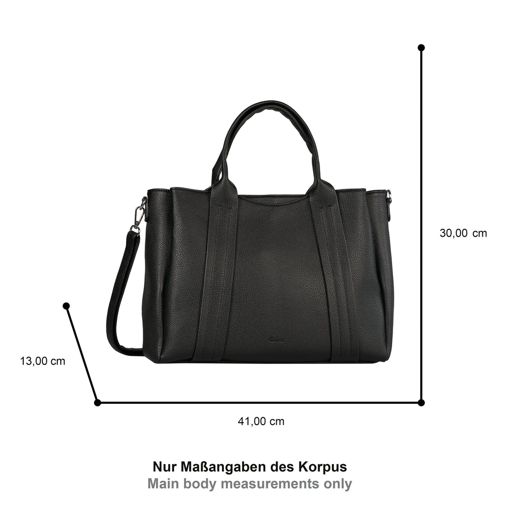 Gabor Bags Christine Businesstasche, Schwarz – Ansicht 1