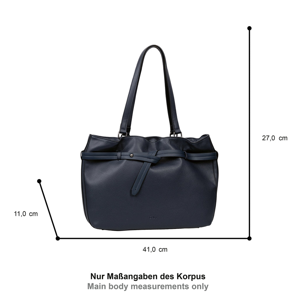 Gabor Bags Latissa Shopper M, Blau – Ansicht 1