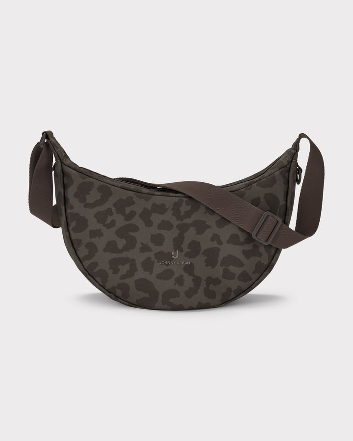Johnny Urban Umhängetasche Ally Medium – Braun Leo