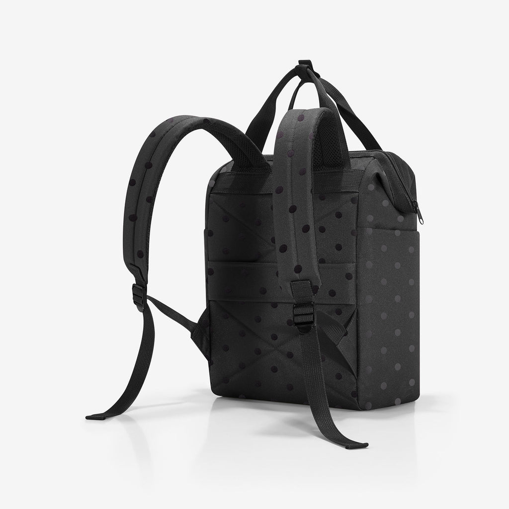 Reisenthel Allrounder R Rucksack, Glossy Dots Black – Produktansicht 4