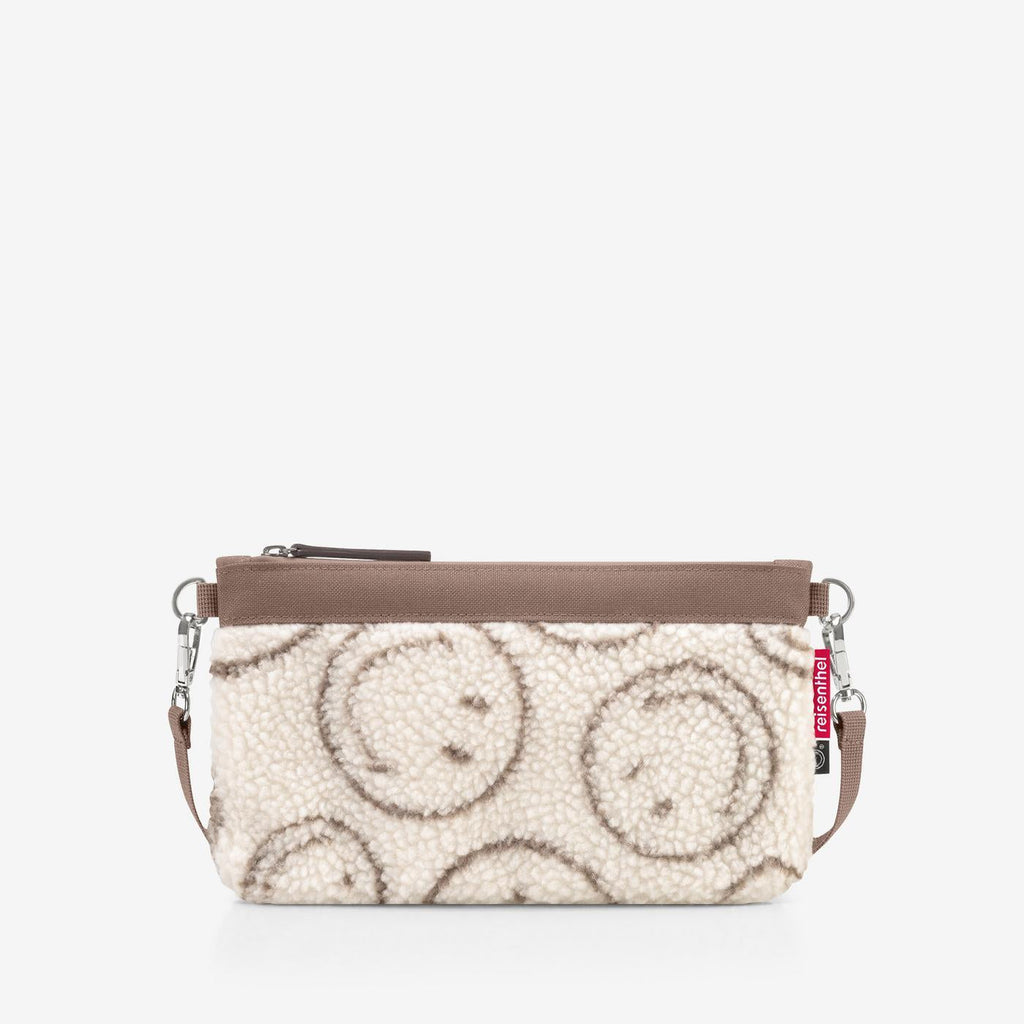 Reisenthel Mini Pouch Umhängetasche, Smiley® Teddy Chocolate