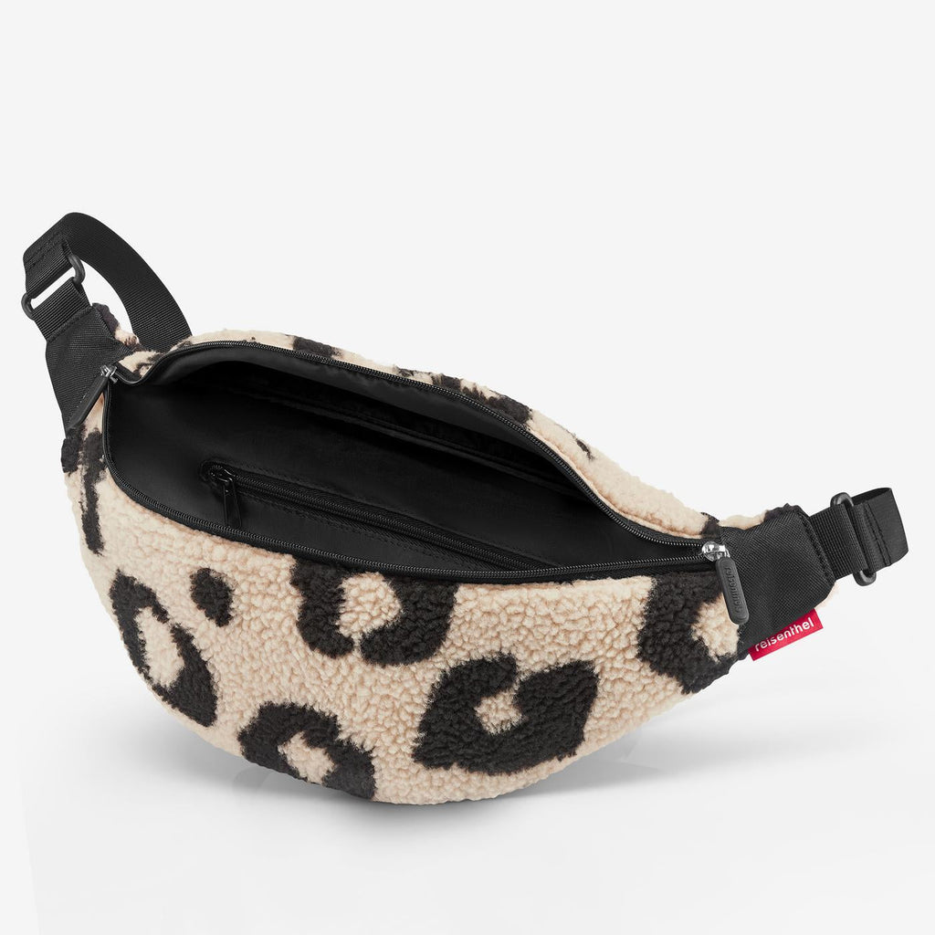 Reisenthel city beltbag teddy leo cream – Detailansicht