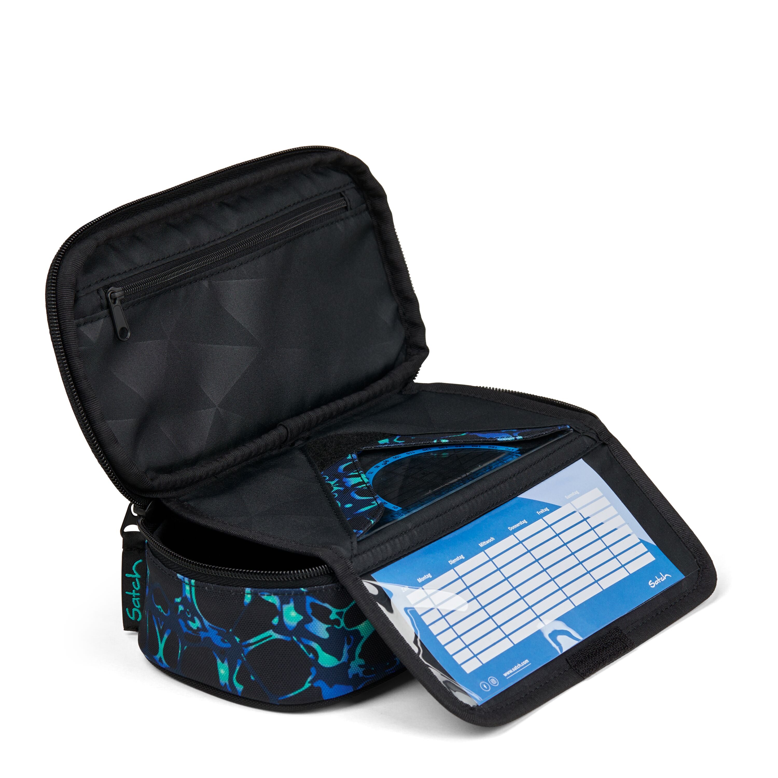 Satch Schlamperbox, Caleido Blue