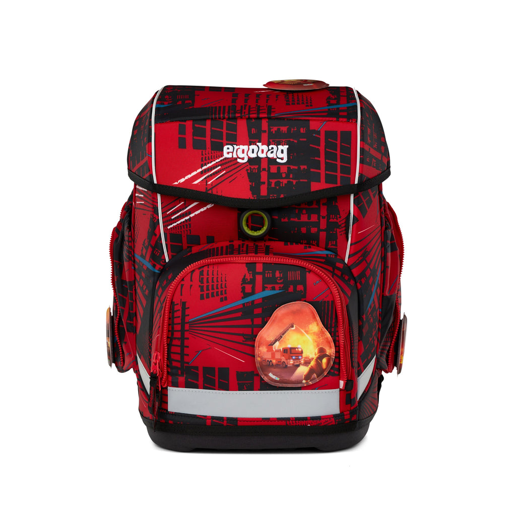 Ergobag Cubo Schulranzen-Set, AlarmBärreitschaft