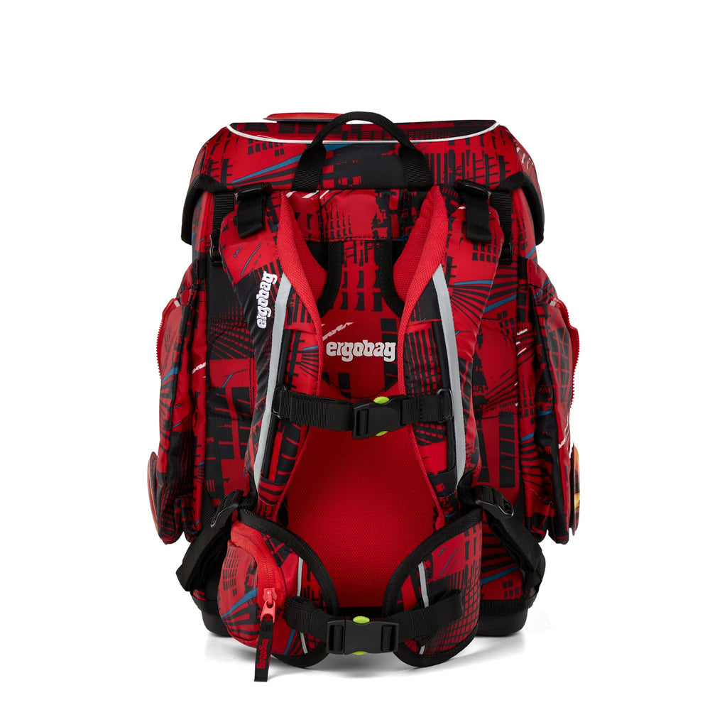 Ergobag Cubo Schulranzen-Set, AlarmBärreitschaft