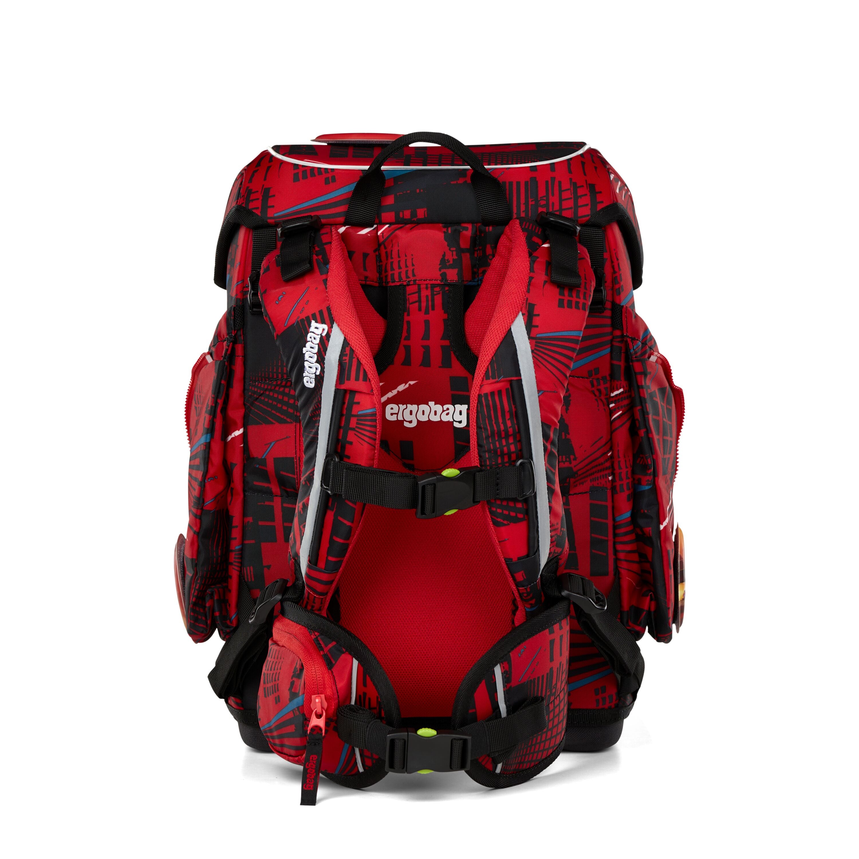 Ergobag Cubo Schulranzen-Set, AlarmBärreitschaft
