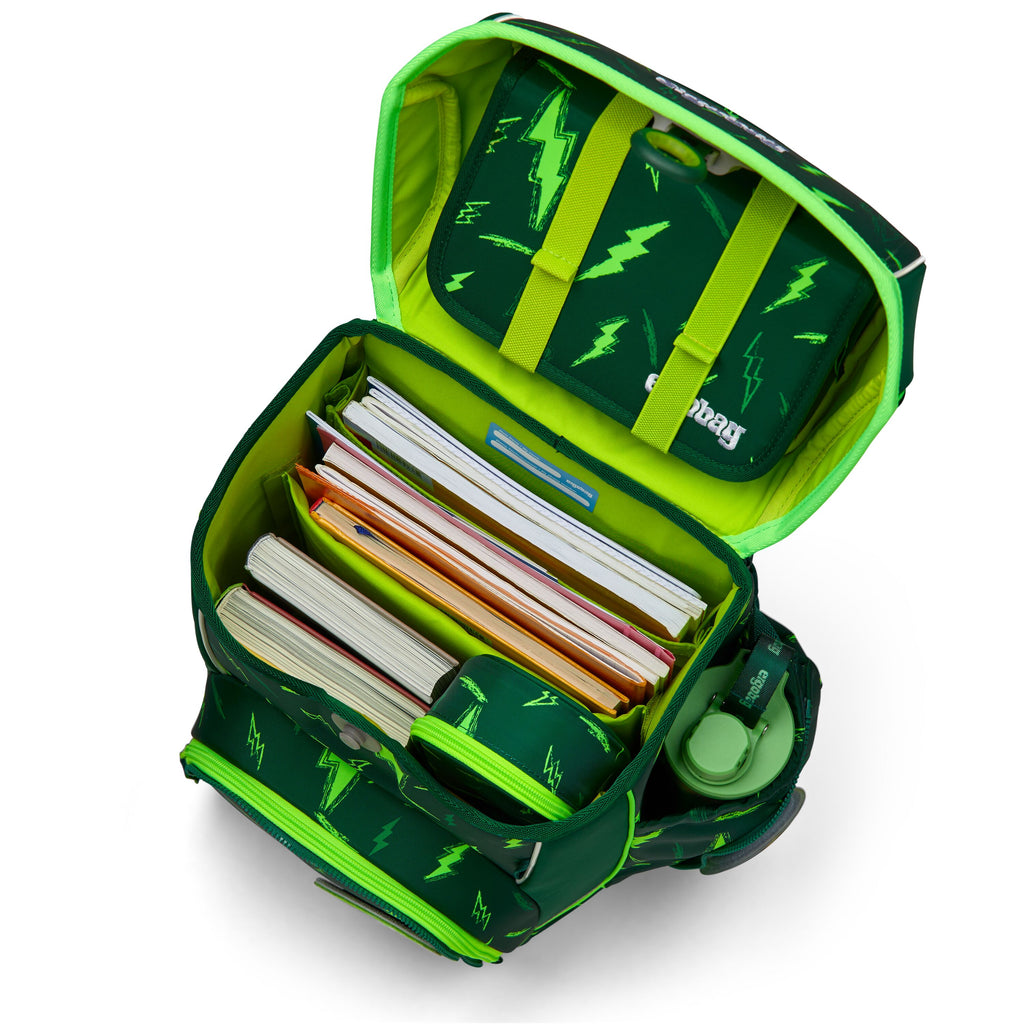 Ergobag Cubo Schulranzen-Set, Bärtastisch