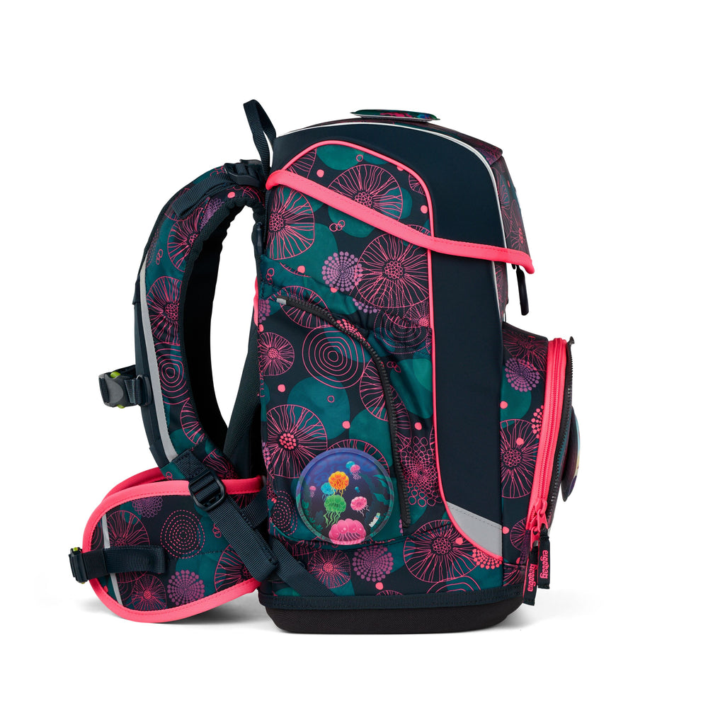 Ergobag Cubo Schulranzen-Set, KorallBär