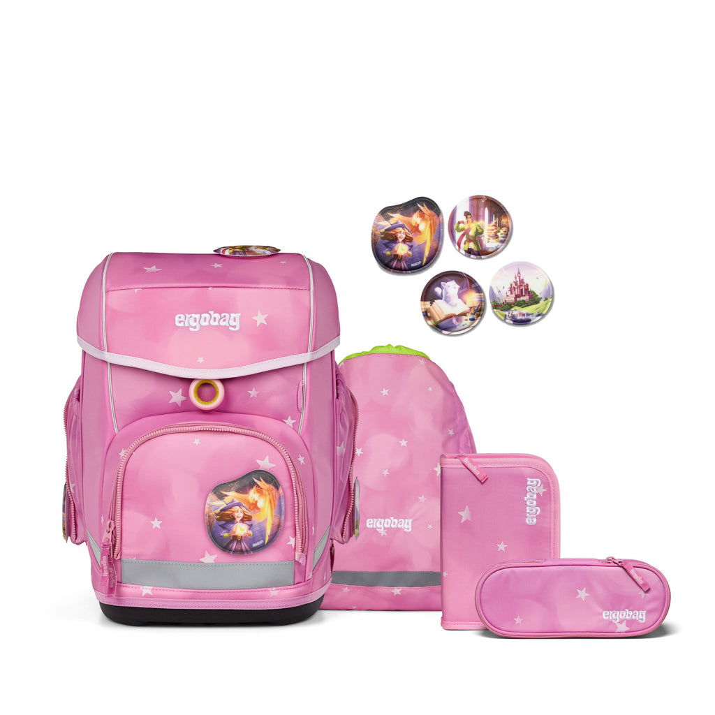 Ergobag Cubo Schulranzen-Set, WolkenzauBär