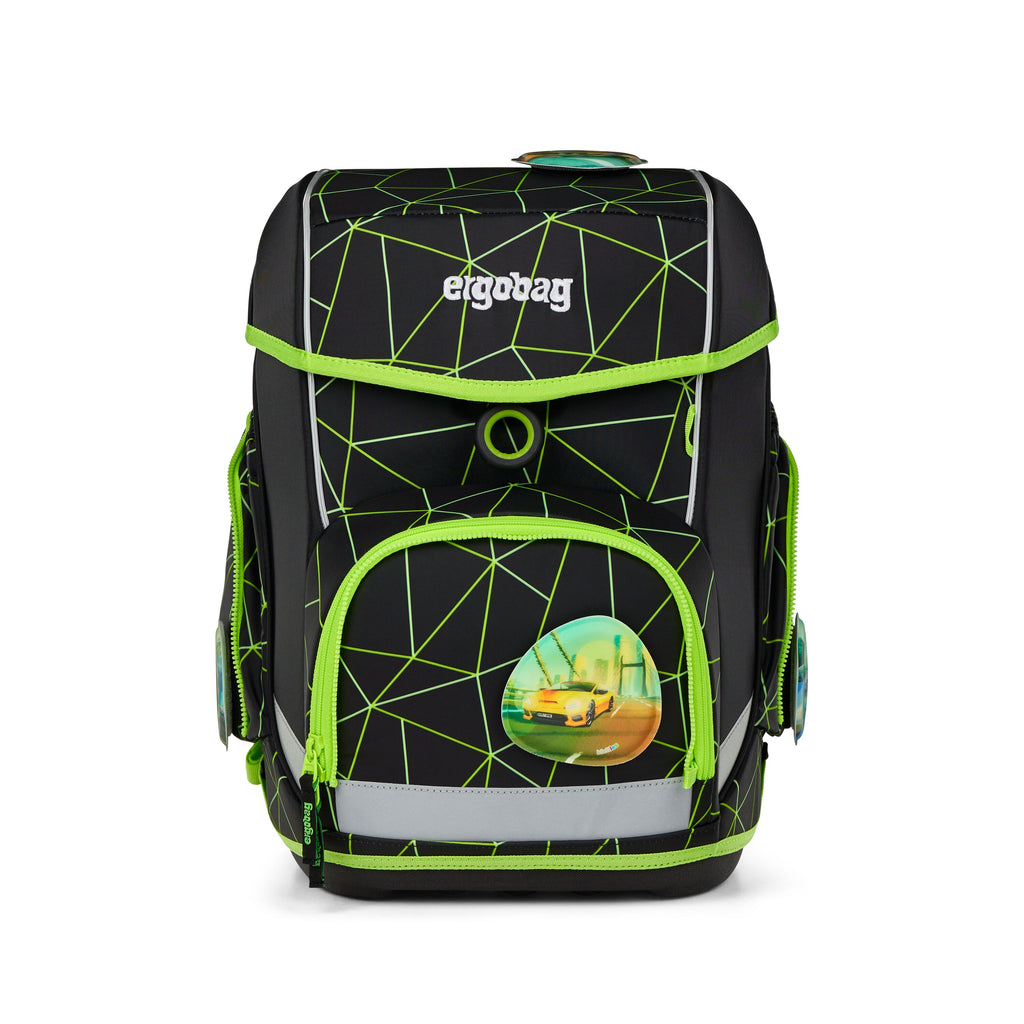 Ergobag Cubo Schulranzen-Set, CyBär Race