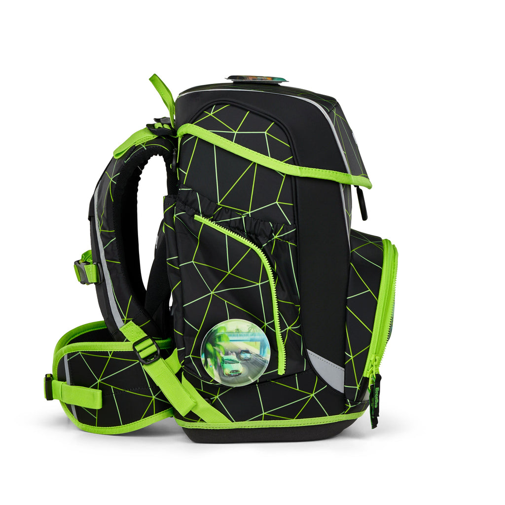 Ergobag Cubo Schulranzen-Set, CyBär Race