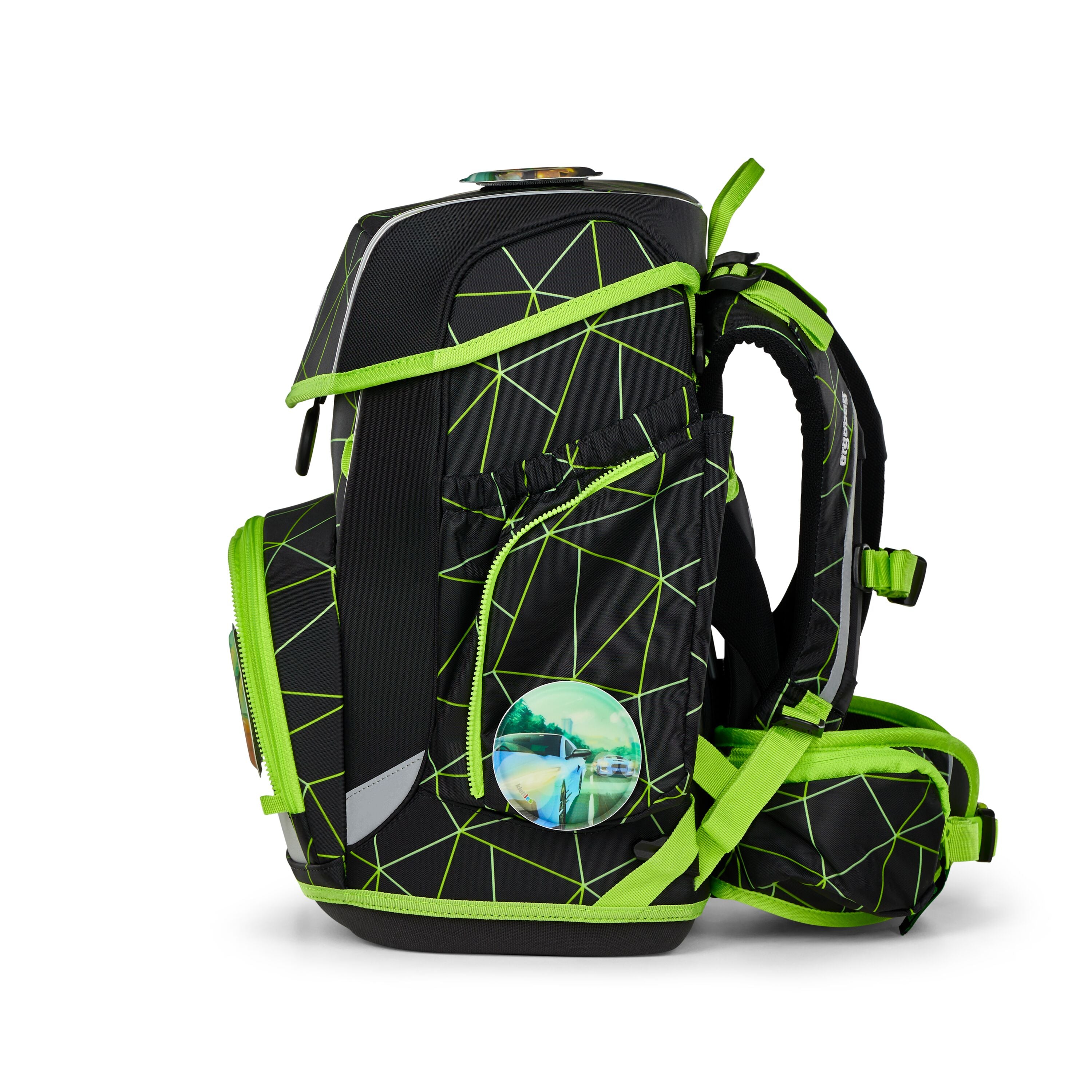Ergobag Cubo Schulranzen-Set, CyBär Race